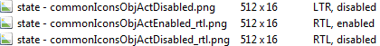Image definition states with optional styles