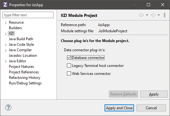 IIZI Module Project