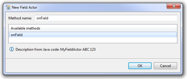 New Field Actor
